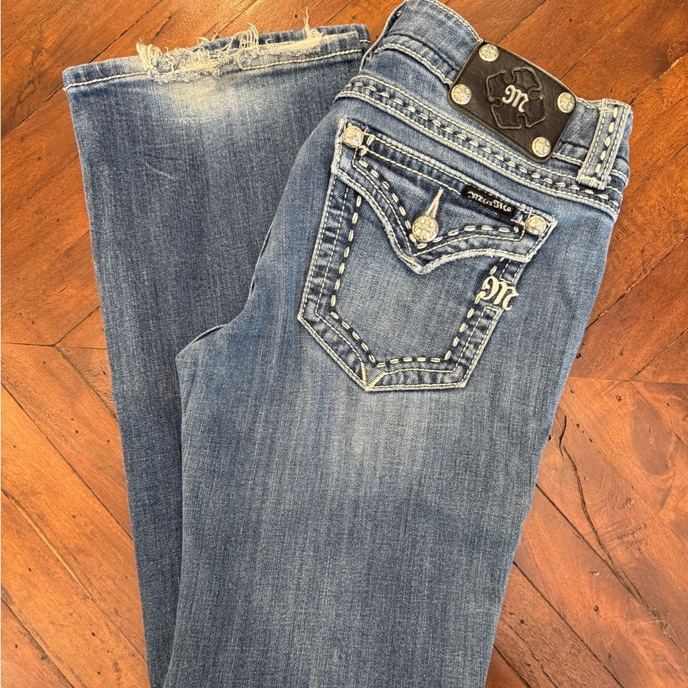 Miss Me Blue Boot Cut Jeans